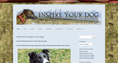 Desktop Screenshot of inspireyourdog.com